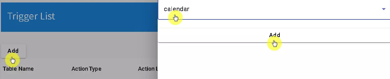 Add Trigger