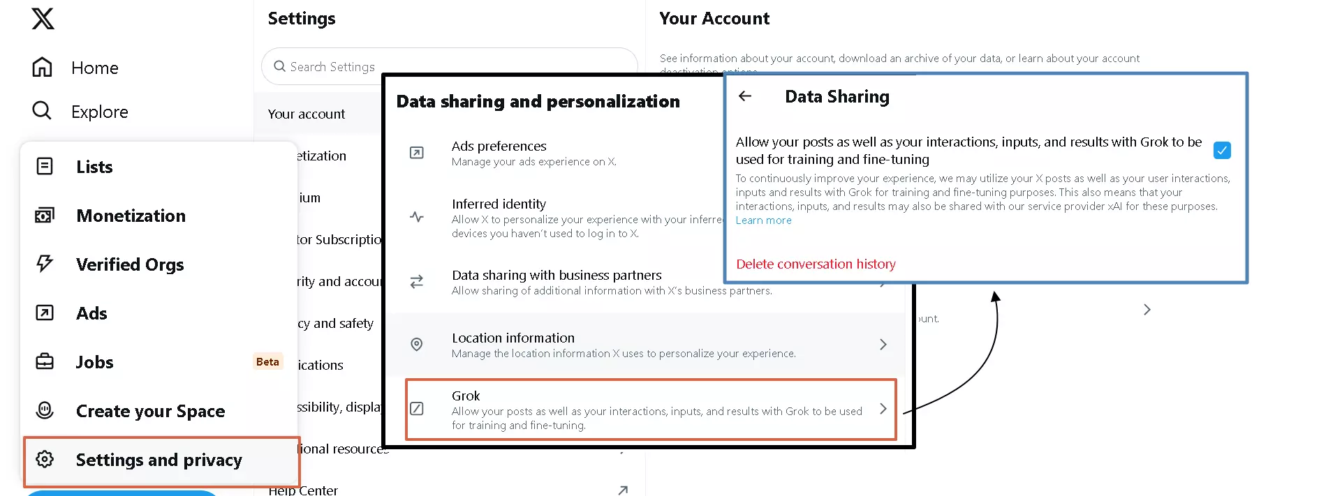 How to Stop X from Training Grok AI on Your Posts