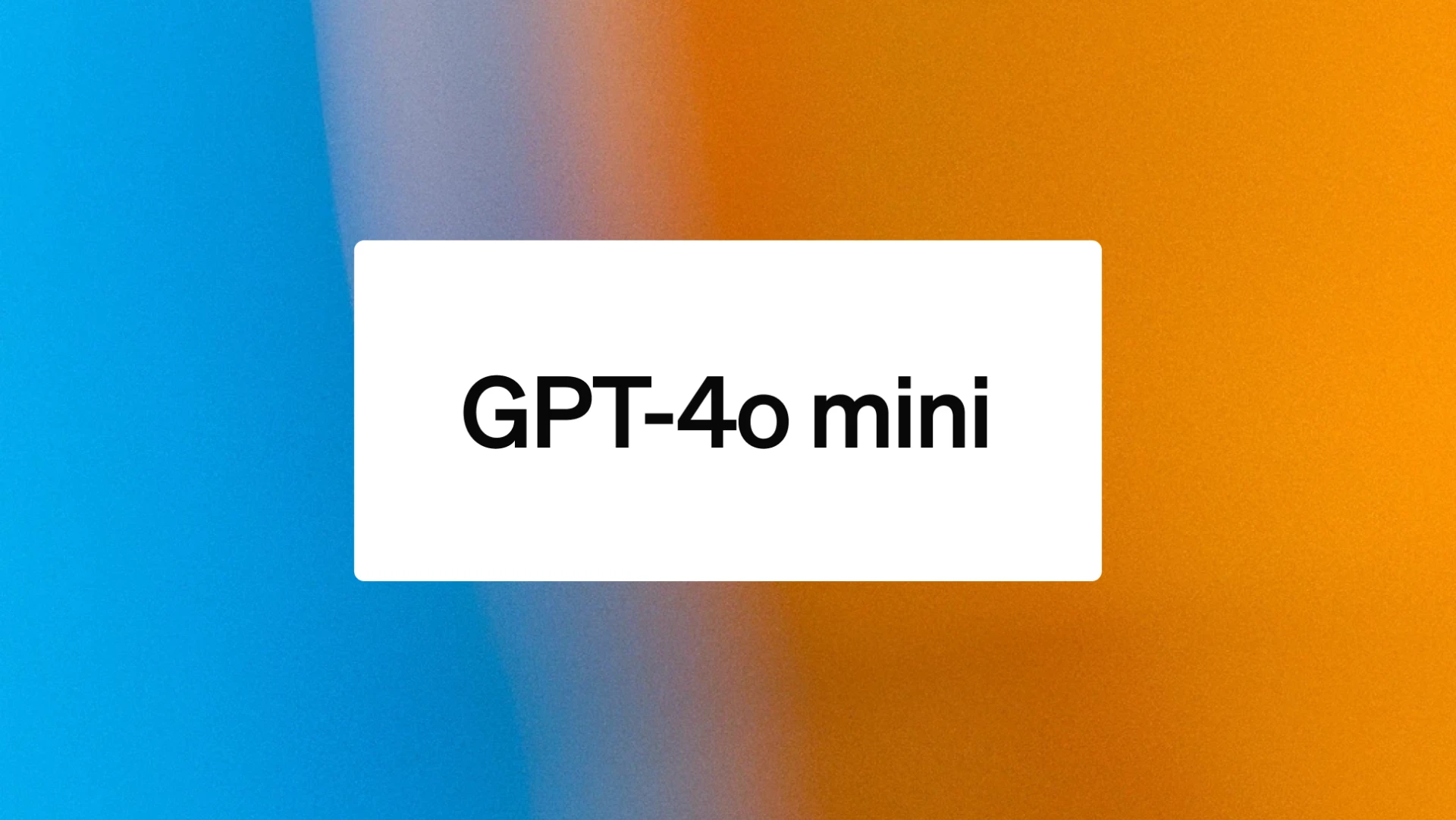 OpenAI 提供 GPT-4o mini 模型限时免费微调服务
